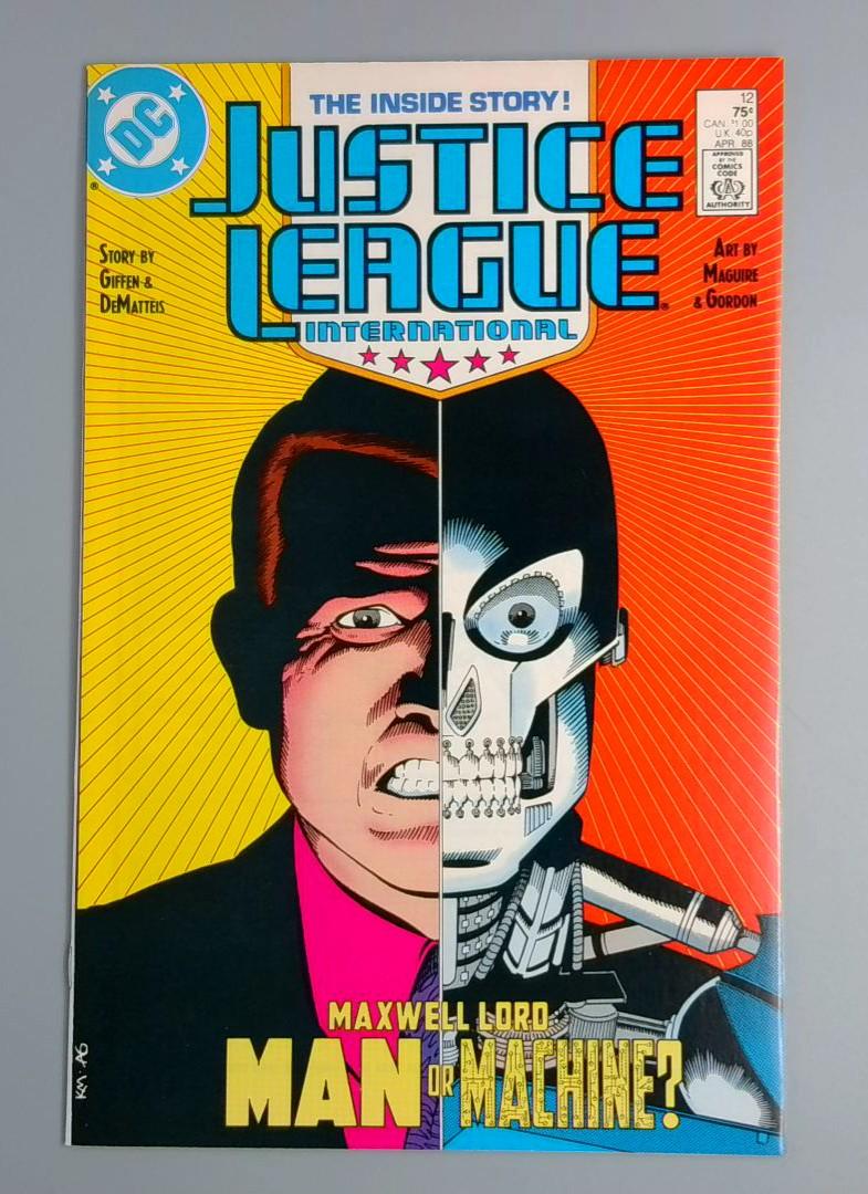Justice League International #12, NM- 1st Ice Maiden DC Comics, 1988 JR1
