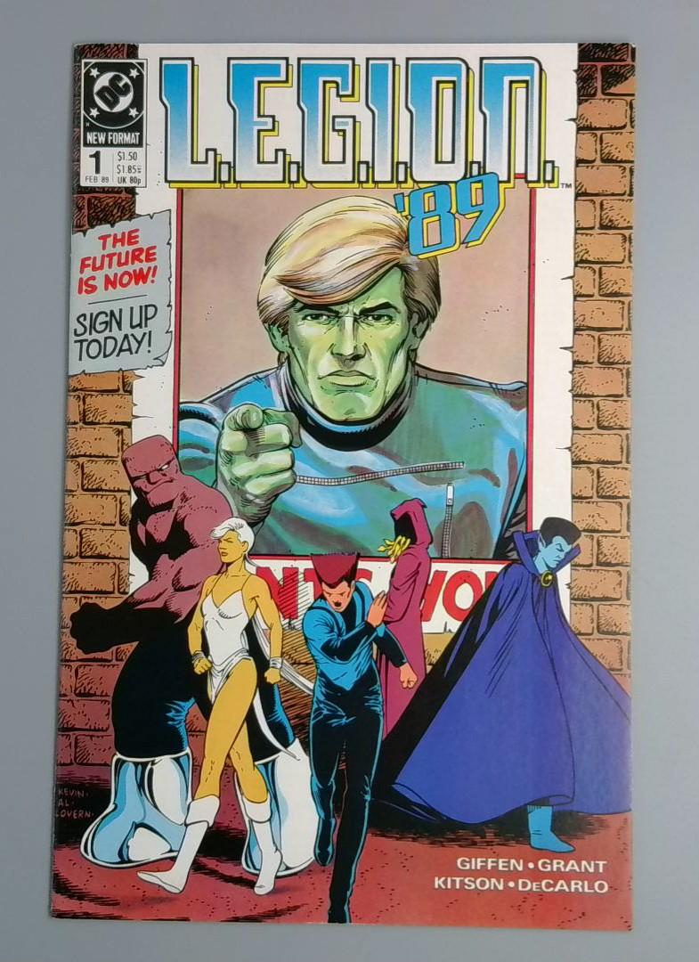 L.E.G.I.O.N. #1, VF+ DC Comics, Feb 1989 JR1