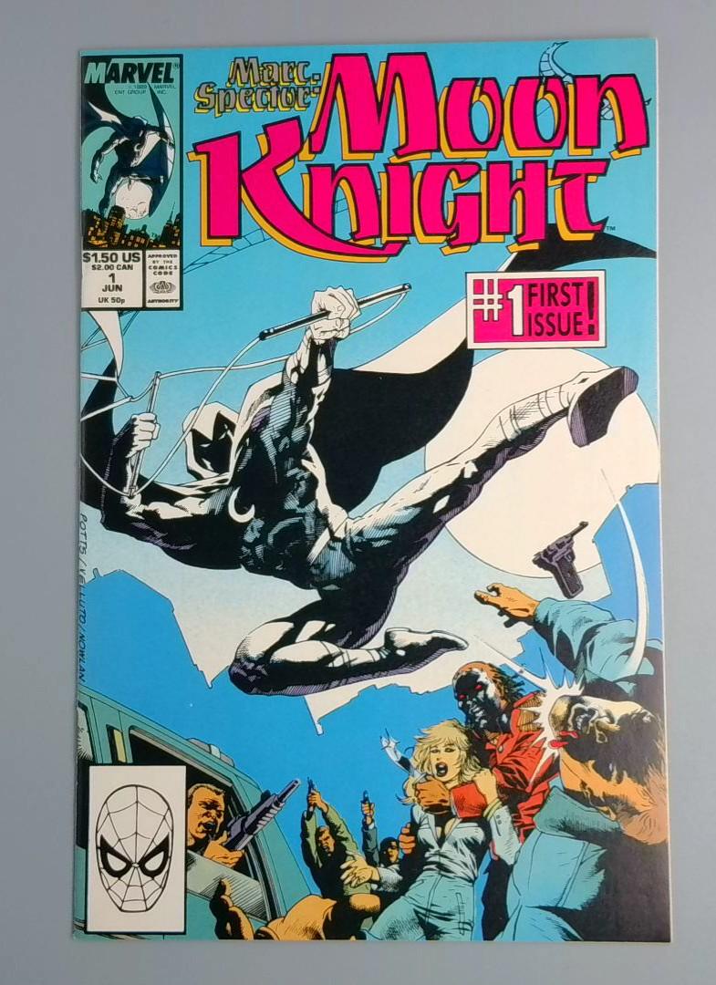 Marc Spector: Moon Knight #1, NM Marvel, 1989 JR1