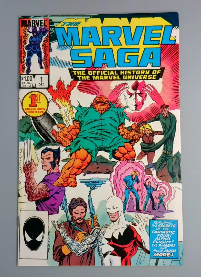 Marvel Saga #1, NM 1st Collector's Item Issue, Marvel Comics, 1985 JR1