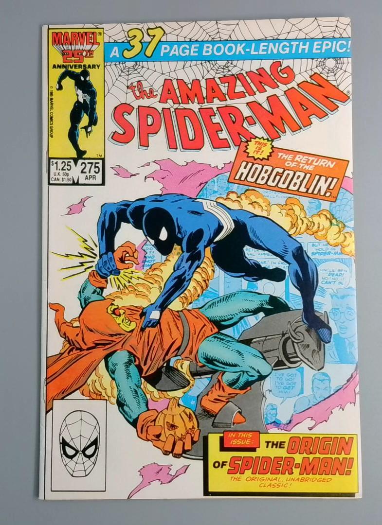 Amazing Spider-Man #275, VF+ Return of Hobgoblin Marvel Comics, 1986 JR1