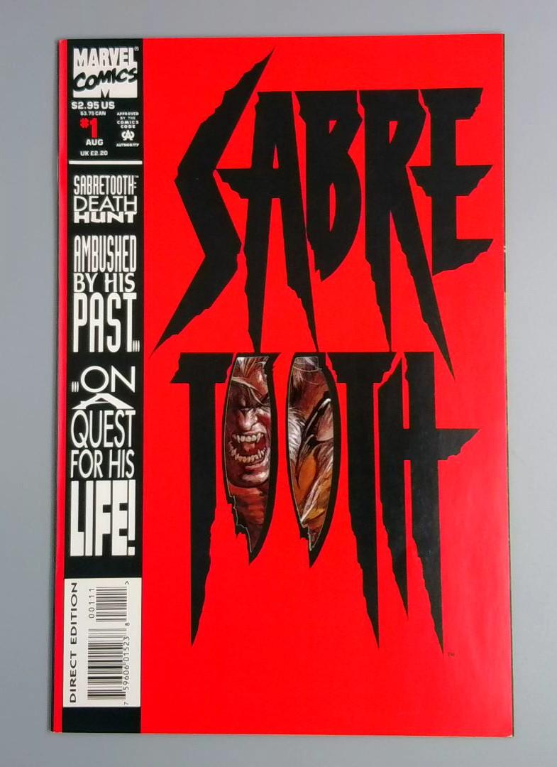 Sabretooth #1, NM- Marvel Comics, 1993 JR1