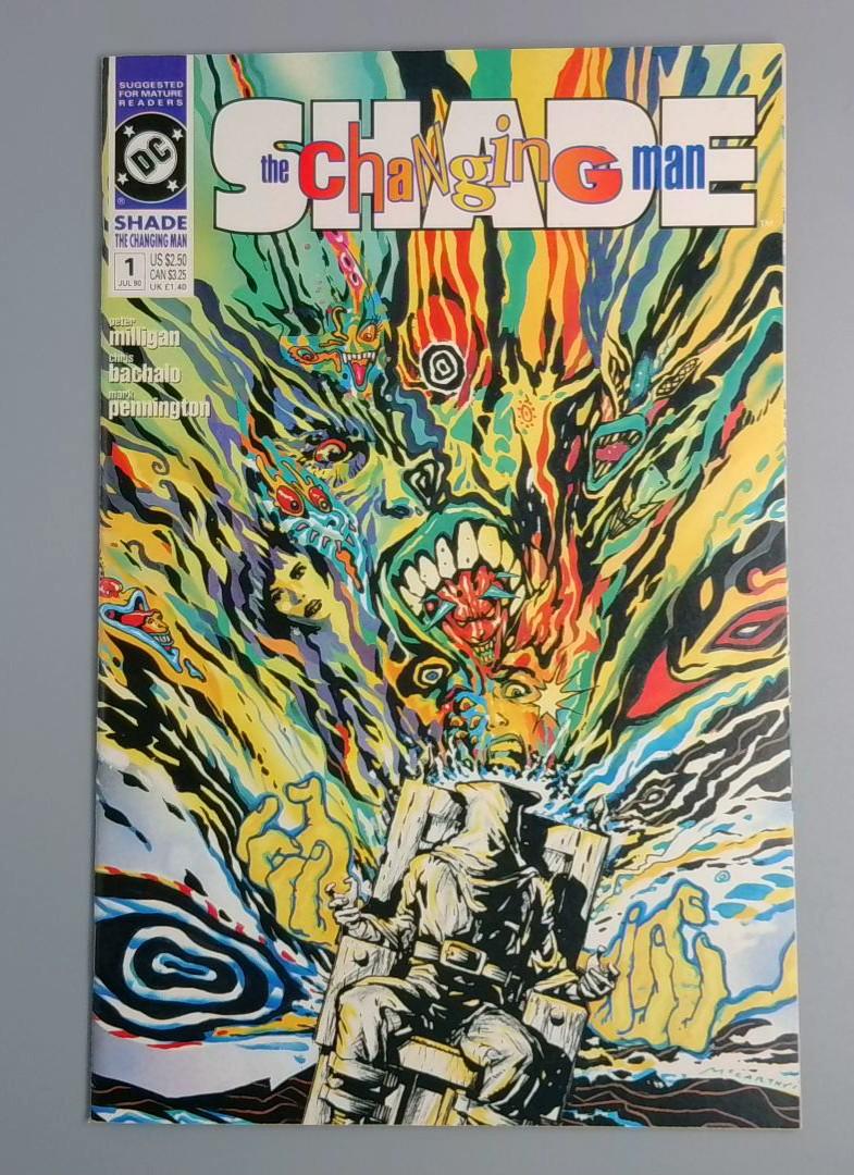 Shade the Changing Man #1, NM DC Comics, 1990 JR1