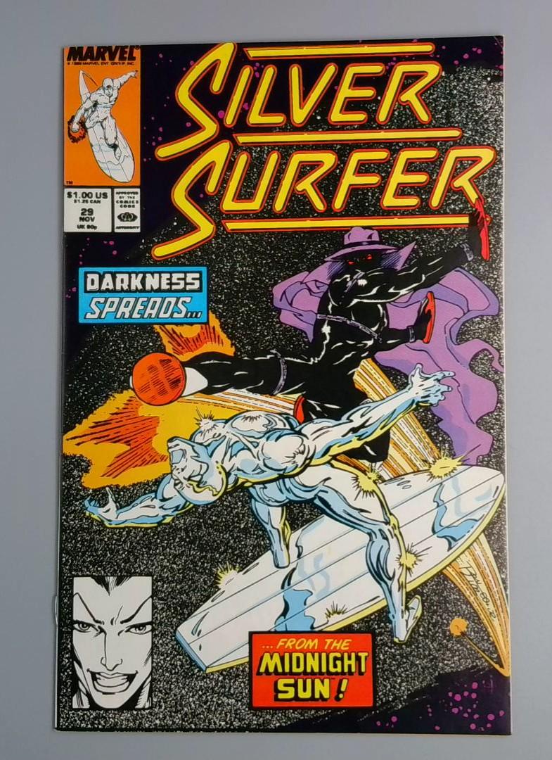 Silver Surfer #29, NM From the Midnight Sun!, Marvel, 1989 JR1
