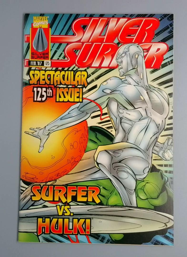 Silver Surfer #125, NM Surfer vs. Hulk, Marvel Comics, 1997 JR1