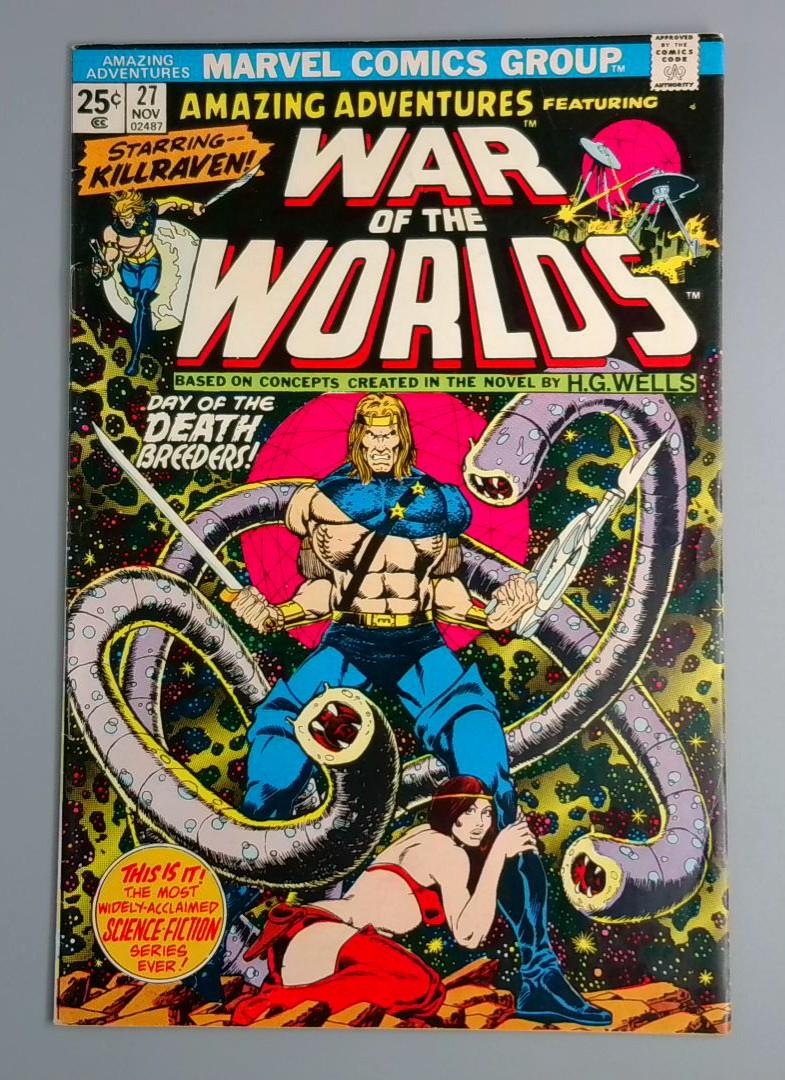 Amazing Adventures #27, FN Marvel Comics Group, 1977 JR1