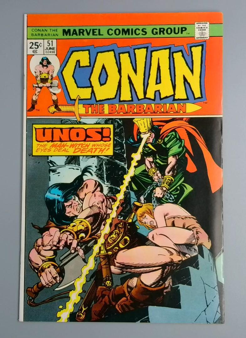 Conan the Barbarian #51, VF/NM Marvel Comics Group, 1975 JR1