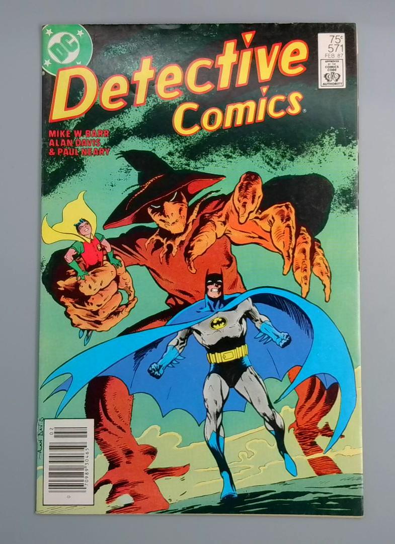 Detective Comics #571, FN- Scarecrow, Newsstand DC Comics, 1987 JR1