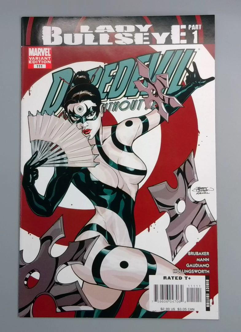 Daredevil #111, NM- 1st Lady Bullseye Marvel Comics 2008 JR1