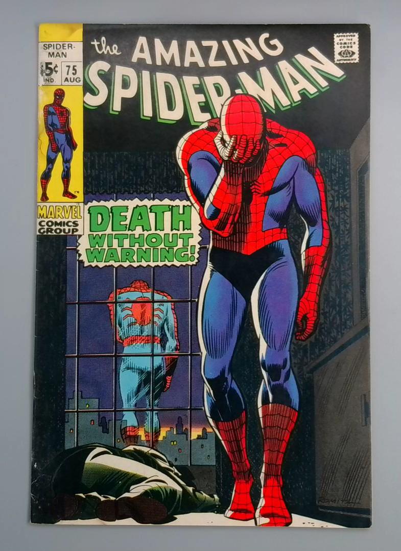 Amazing Spider-Man #75, VG- Look at Pics Marvel Comics, 1969 JR1