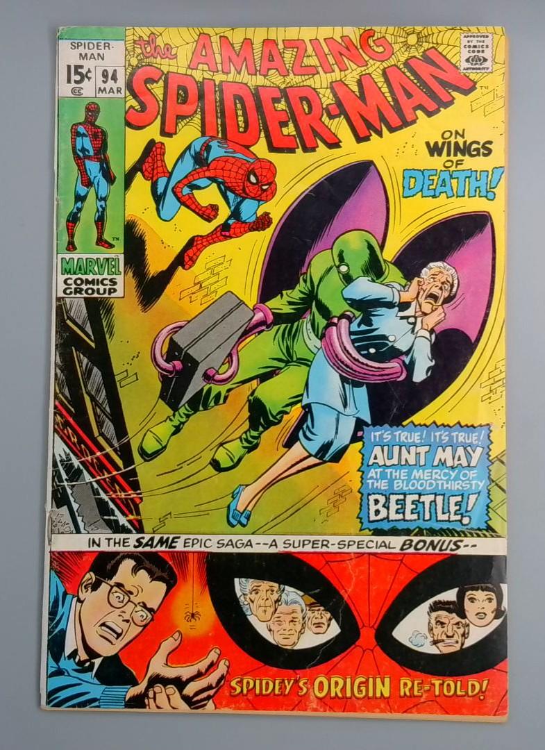Amazing Spider-Man #94, VG The Beetle, Marvel Comics, 1971 JR1