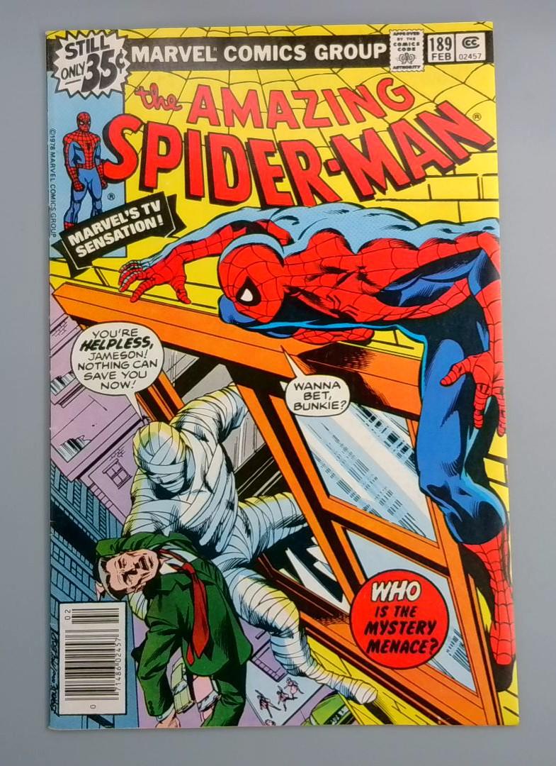 Amazing Spider-Man #189, FN Man-Wolf Marvel Comics, 1979 JR1
