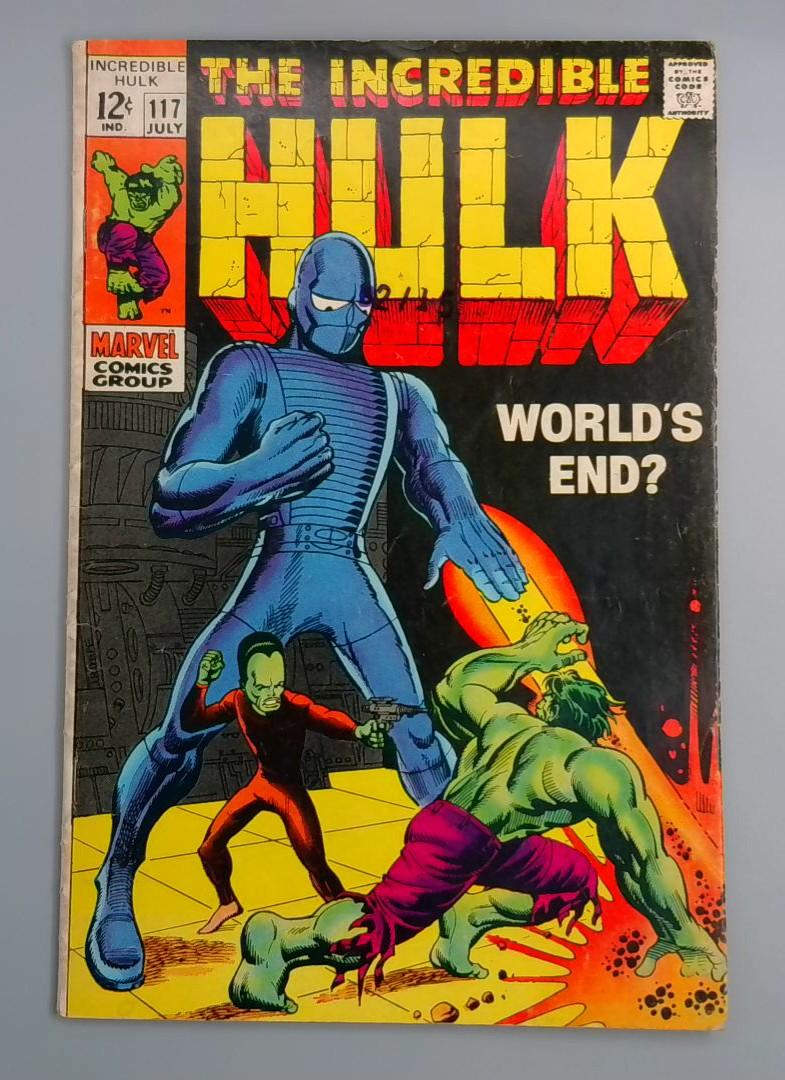 Incredible Hulk #117, VG+ Marvel Comics, July 1969 JR1