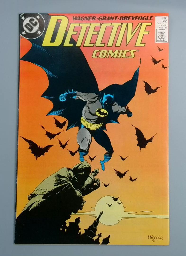 Detective Comics #583, VF/NM 1st Scarface DC Comics, 1988 JR1