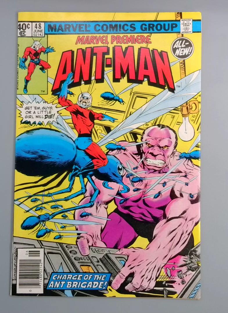 Marvel Premiere #48 FN+ 2nd Scott Lang Ant-Man, Marvel Comics, 1979 JR1