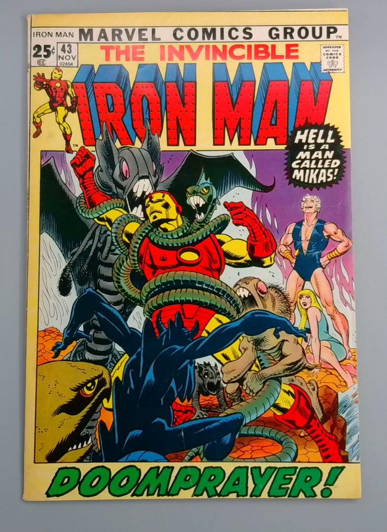Iron Man #43, FN+ Marvel Comics, Nov 1971 JR1