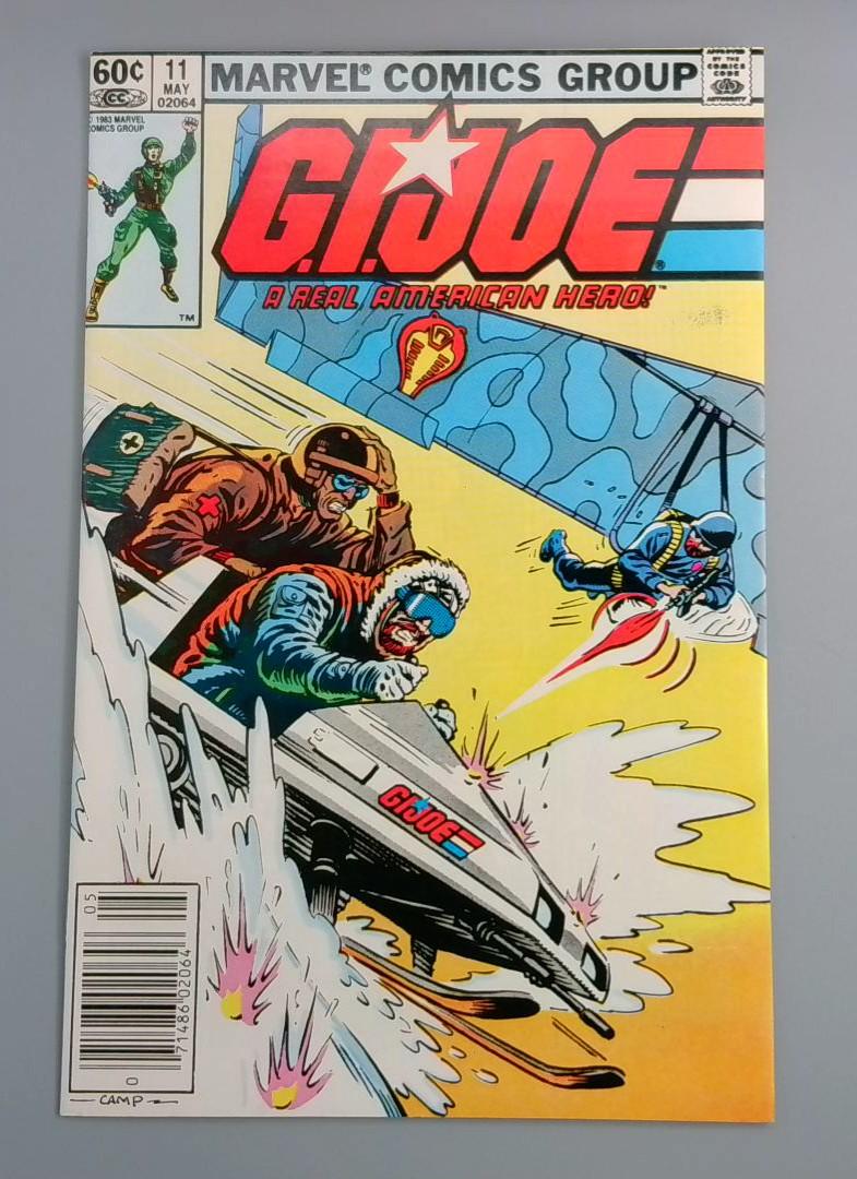 G.I. Joe: A Real American Hero #11, 1st Destro, Newsstand Marvel Comics 1982 JR1