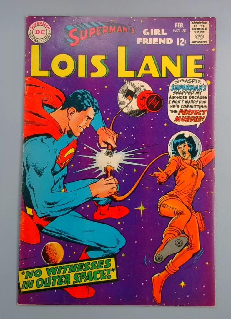 Superman's Girlfriend Lois Lane #81 FN/VF Neal Adams DC Comics,1968 JR1