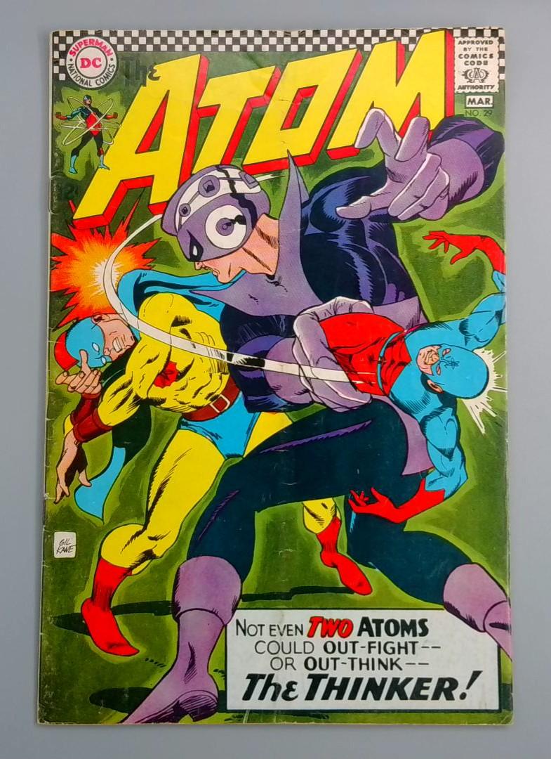 Atom #29 VG 1st Golden Ade Atom, DC Comics, March 1967 JR1