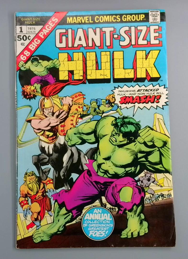 Giant-Size Hulk #1, FN- Marvel Comics Group, 1975 JR1