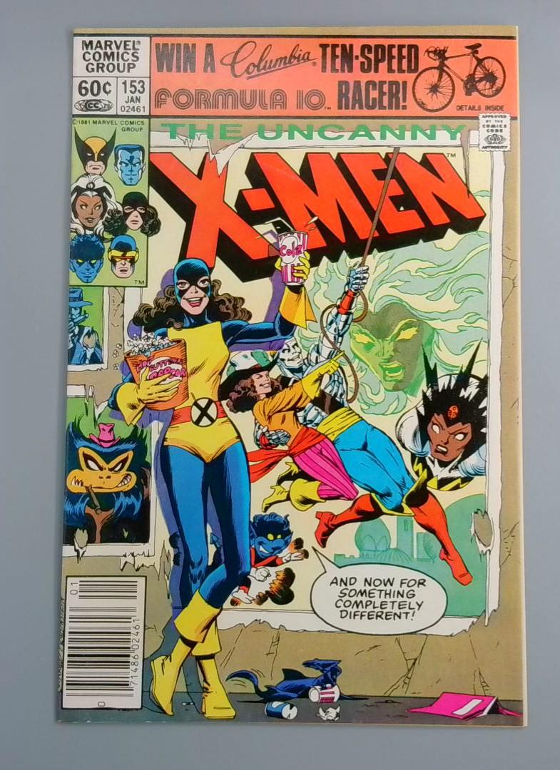 Uncanny X-Men #153, NM Newsstand Marvel Comics, January 1982 JR1