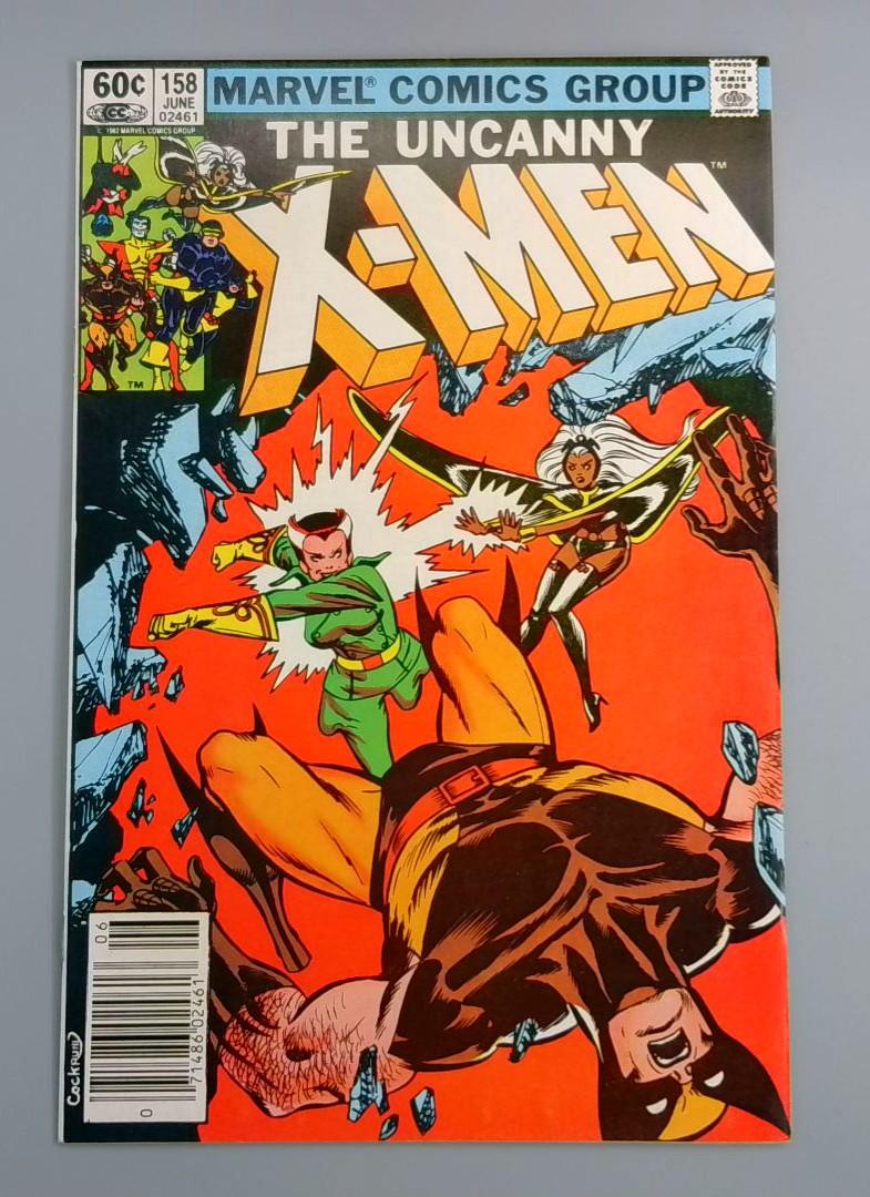 Uncanny X-Men #158, VF/NM 1st Rogue in X-Men Marvel Comics, 1982 JR1