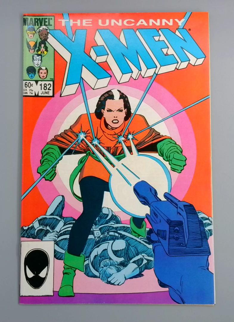 Uncanny X-Men #182, VF Marvel Comics, 1984 JR1