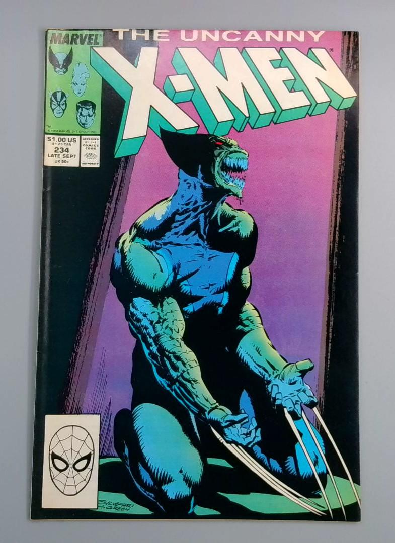 Uncanny X-Men #234, VF 1st Goblin Queen Marvel, 1988 JR1