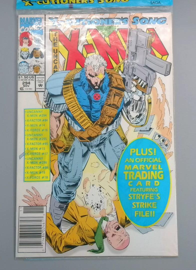 Uncanny X-Men #294, NM Bagged Marvel Comics, 1992 JR1