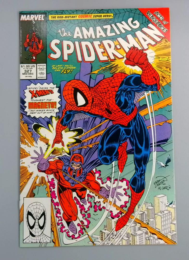 Amazing Spider-Man #327, NM Magneto Appearance, Marvel, 1989 JR1