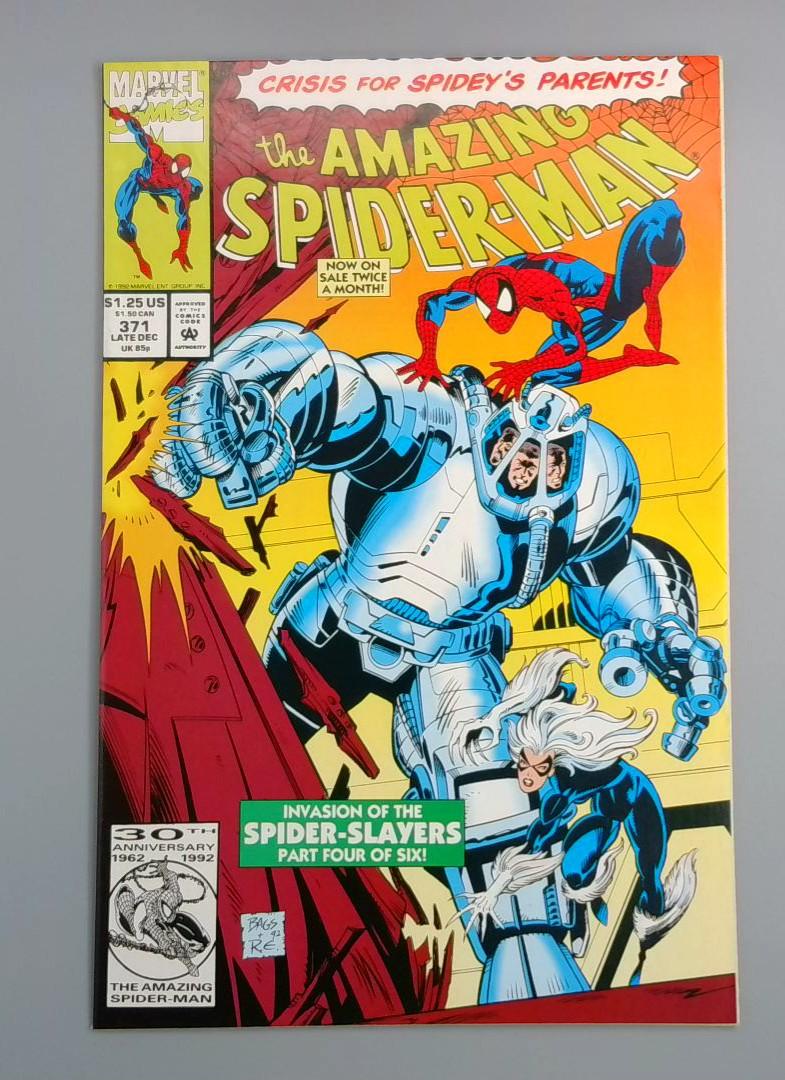 Amazing Spider-Man #371, NM Marvel Comics, 1992 JR1