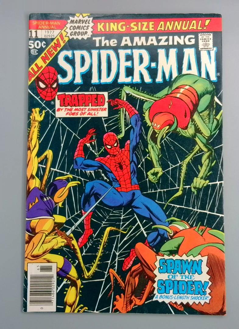 Amazing Spider-Man Annual #11, FN Marvel Comics, 1977 JR1