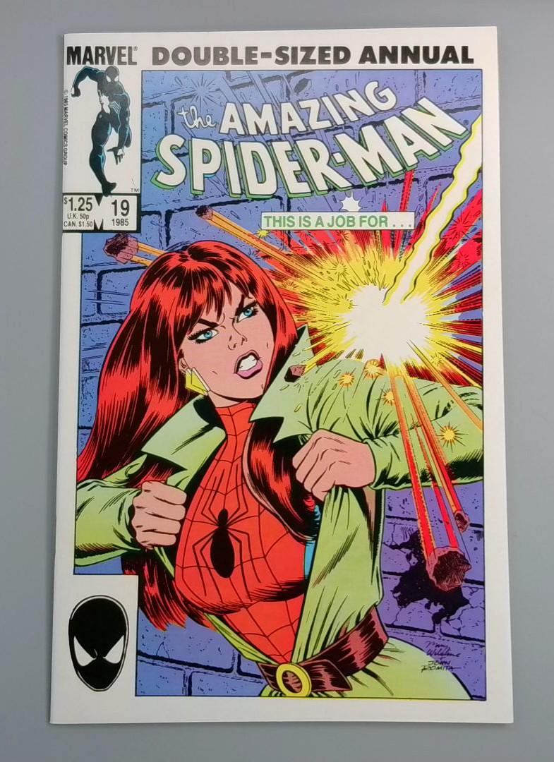 Amazing Spider-Man Annual,#19 NM Mary Jane Marvel Comics, 1985 JR1