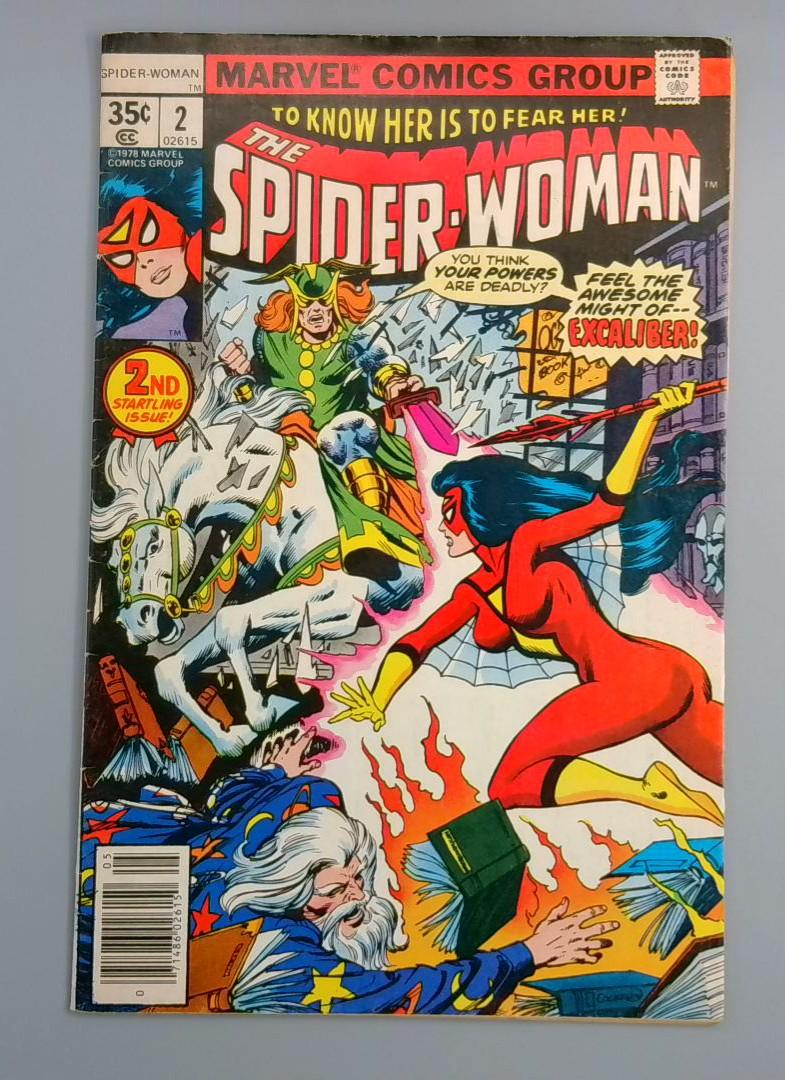Spider-Woman #2, FN- Marvel Comics, 1978 JR1