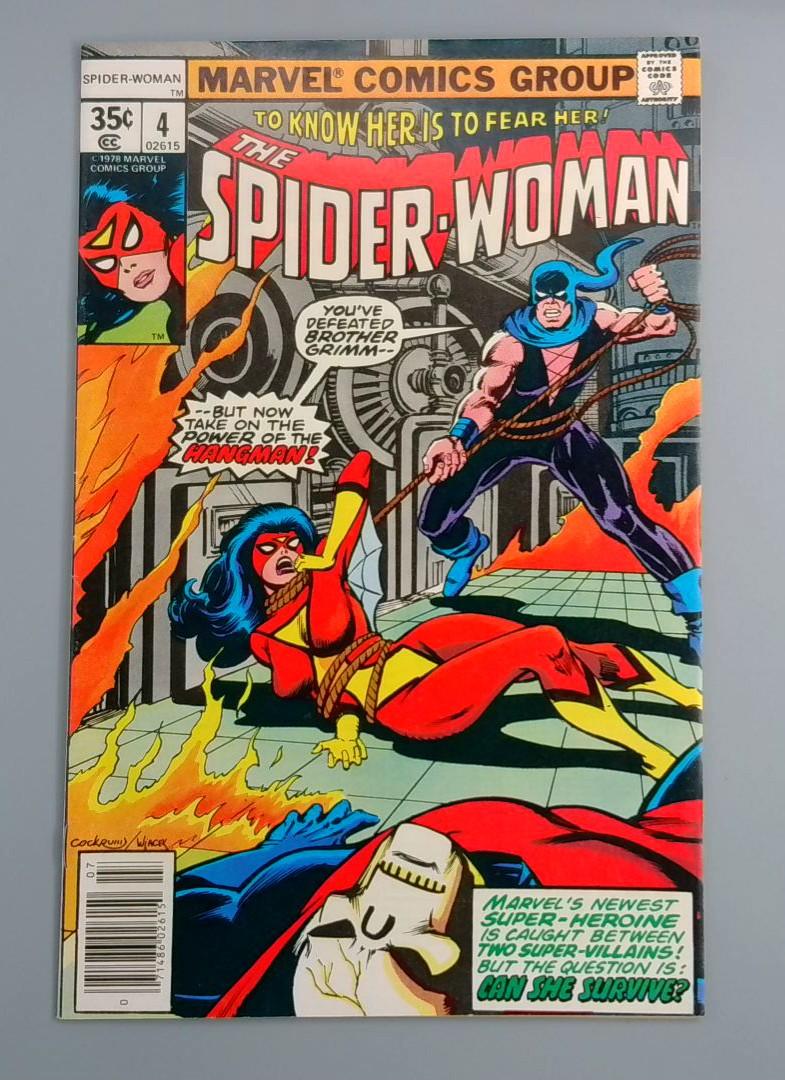 Spider-Woman #4, VF+ Marvel Comics Group, 1979 JR1