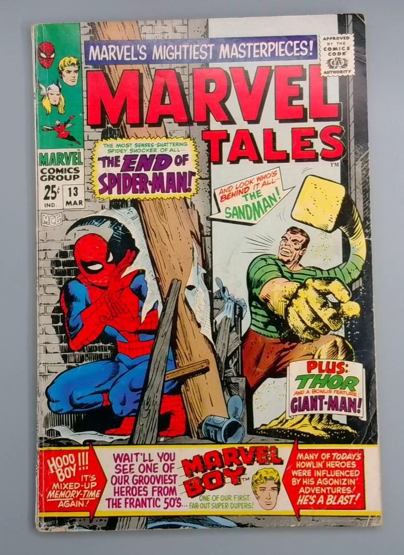 Marvel Tales #13, VG/FN Marvel Comics Group, Mar 1968 JR1