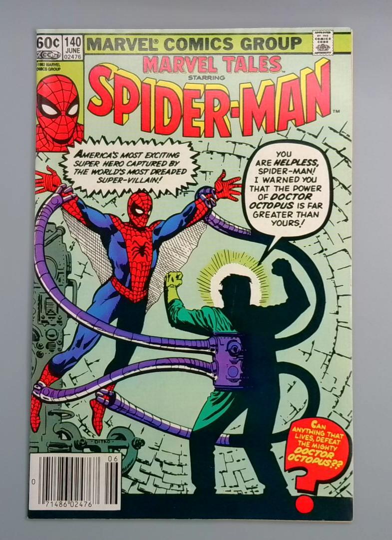 Marvel Tales #140, VF/NM 1st Dr. Octopus Newsstand, Marvel Comics, 1982 JR1