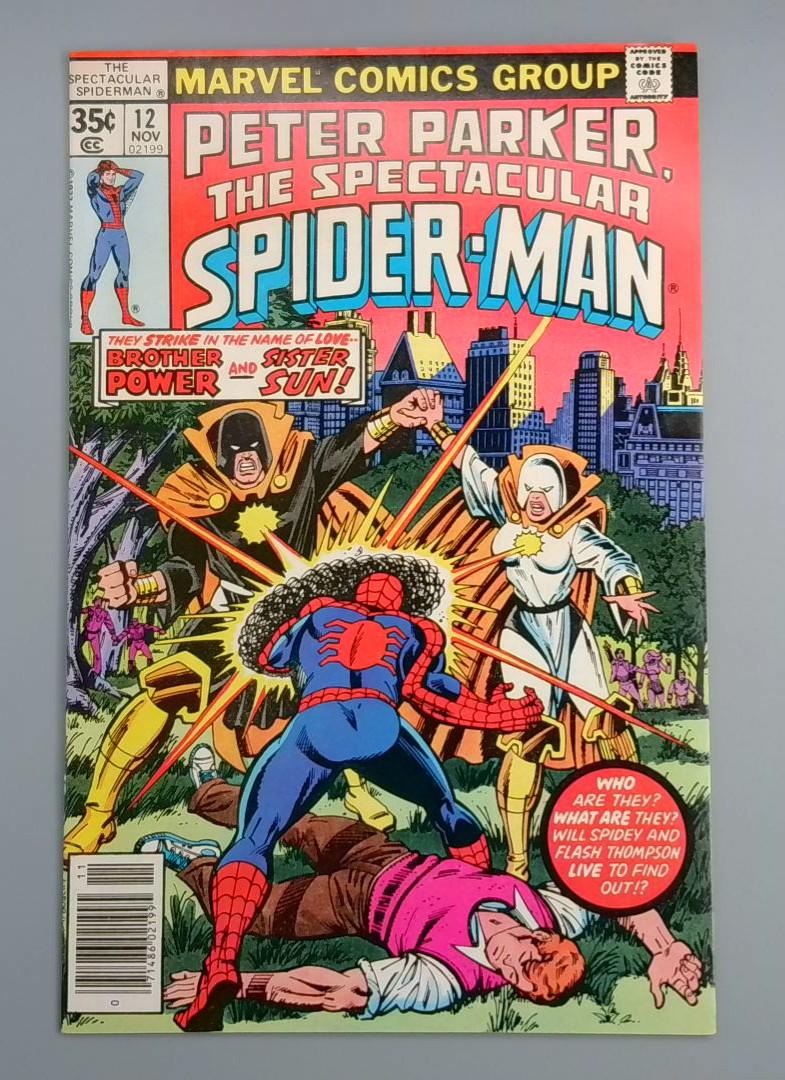 Spectacular Spider-Man #12, NM- Marvel Comics Group, 1977 JR1