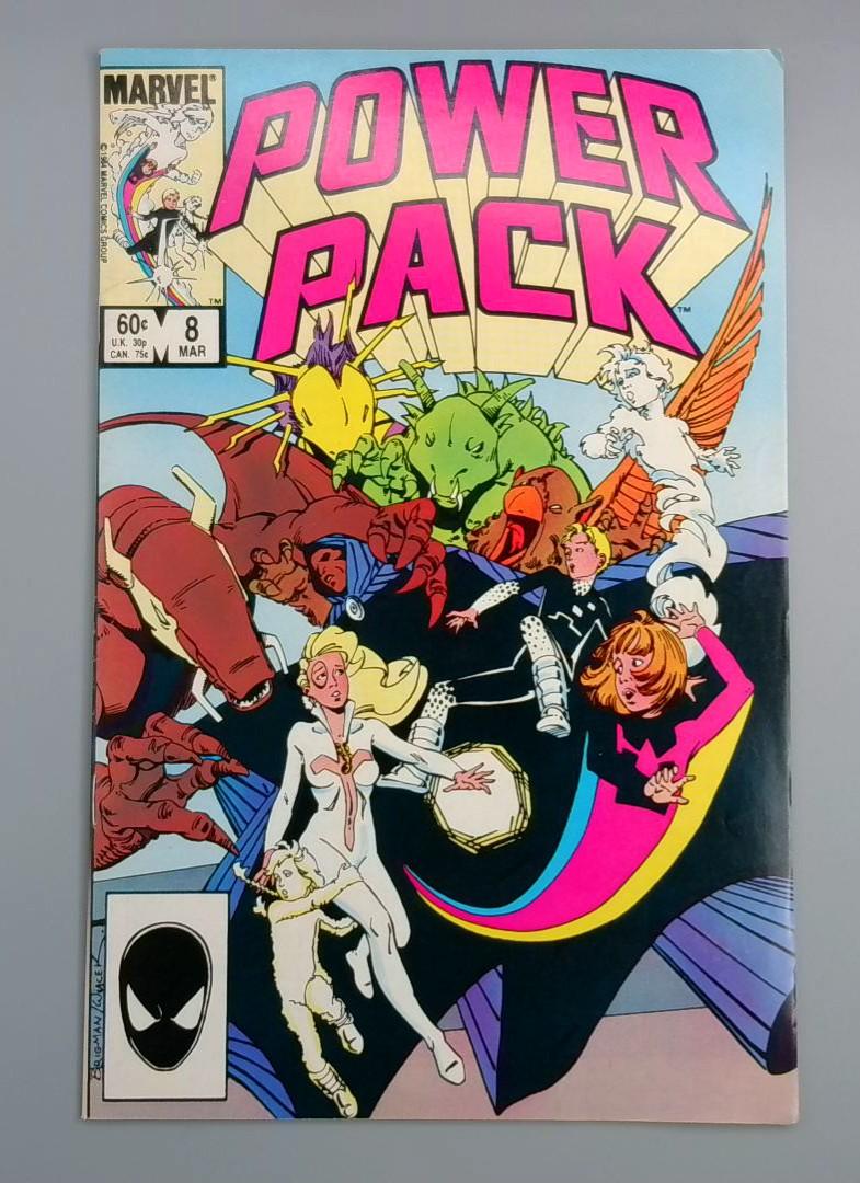 Power Pack #8, Marvel Comics, 1984 JR1
