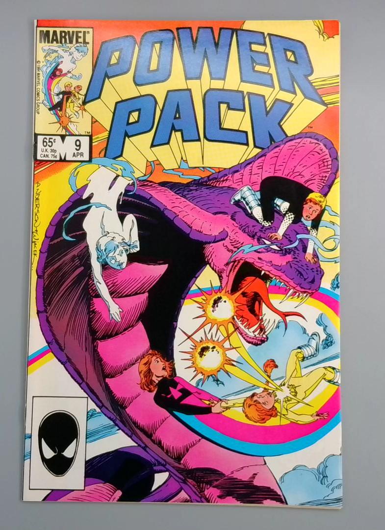 Power Pack #9, Marvel, 1984 JR1