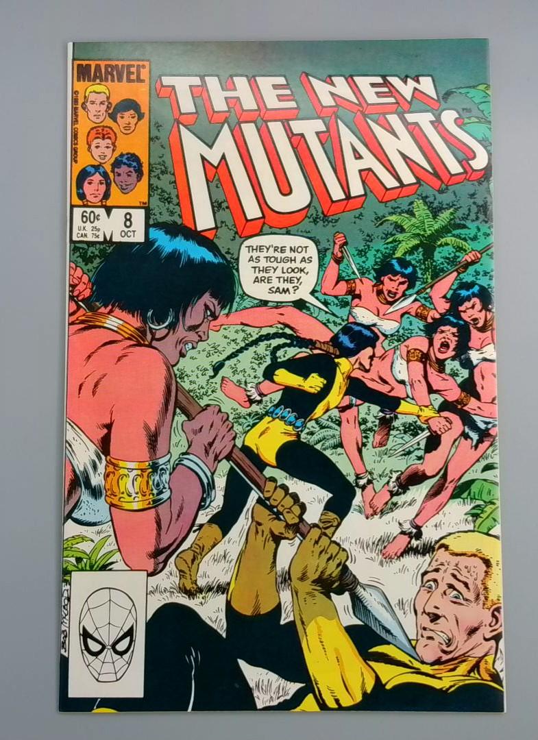 New Mutants #8, NM 1st Magma, Marvel Comics, 1984 JR1