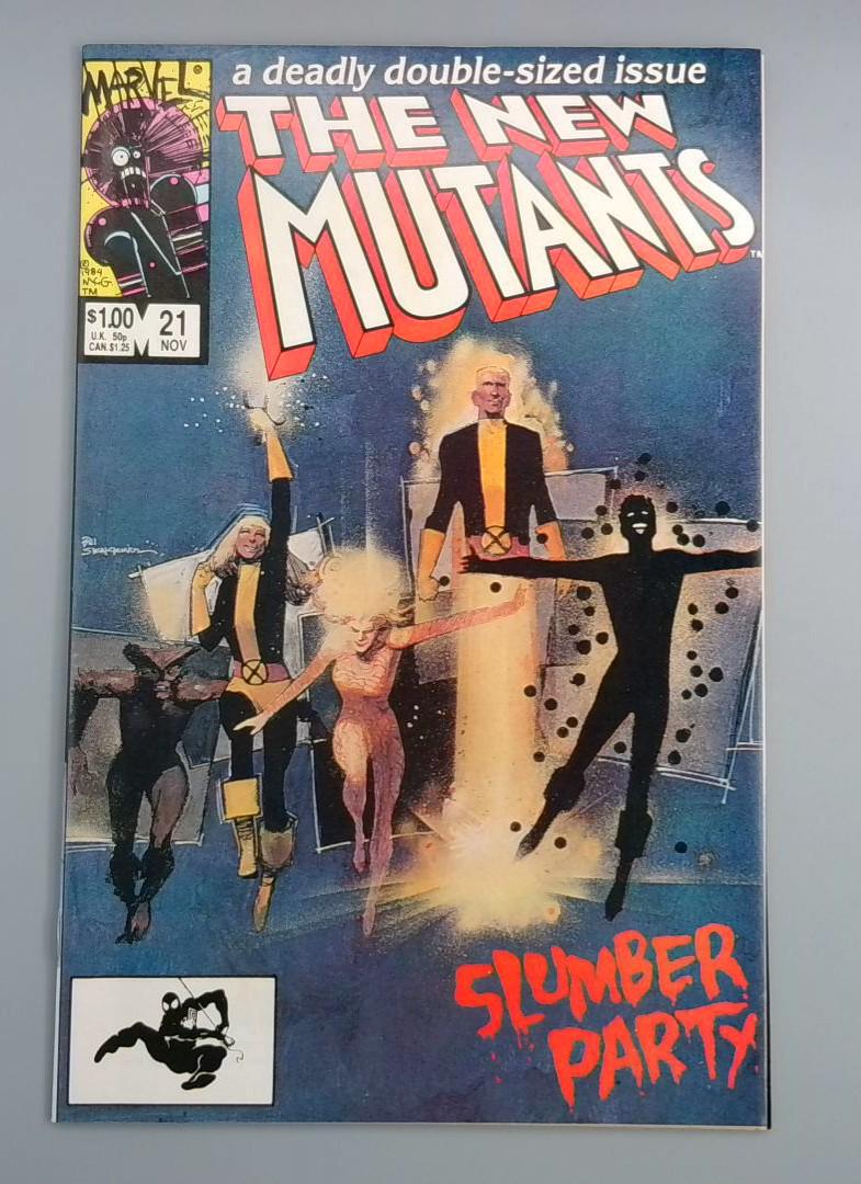 The New Mutants #21, VF/NM Warlock Origin Marvel Comics,1985 JR1