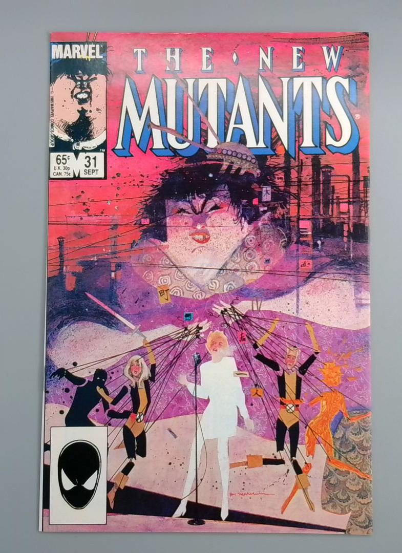 New Mutants #31, NM Marvel Comics,1985 JR1