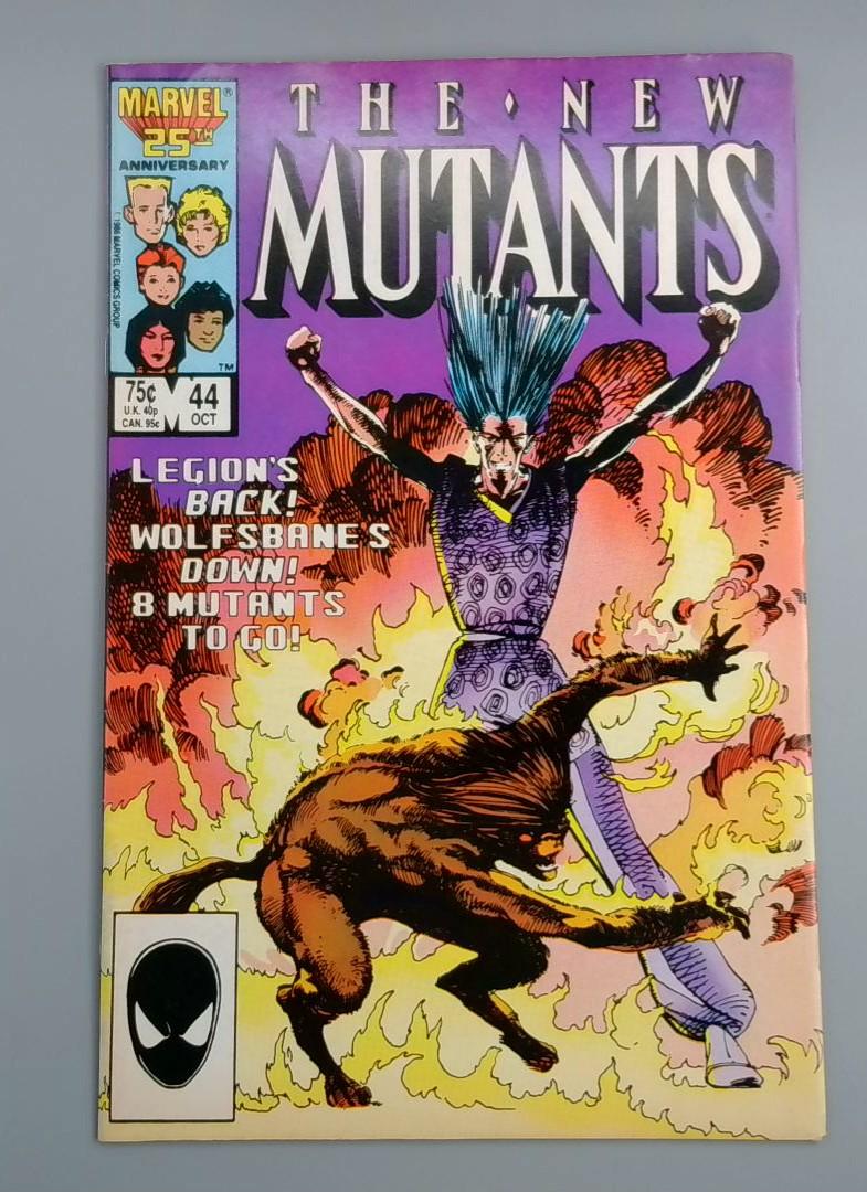 New Mutants #44, Marvel Comics, 1987 JR1