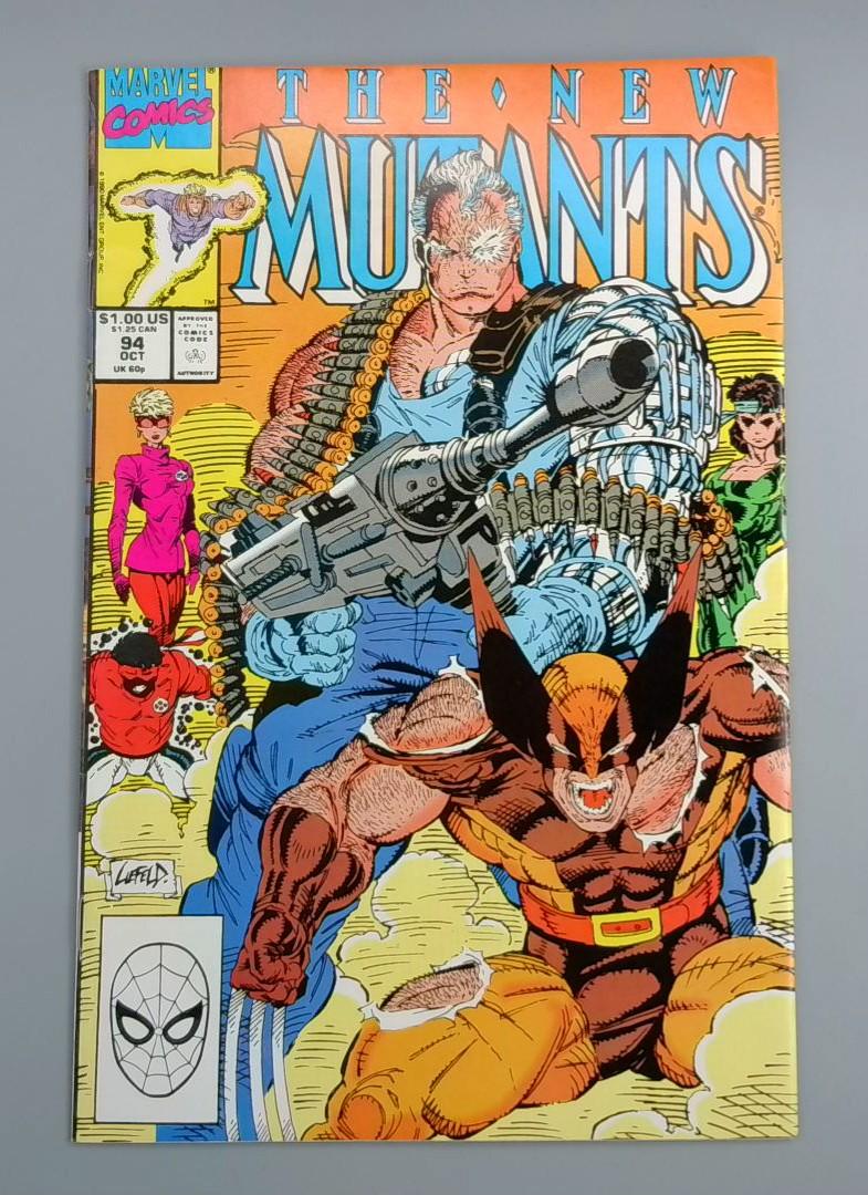 New Mutants #94, Rob Liefeld Marvel Comics, 1990 JR1
