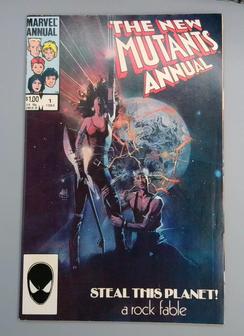 New Mutants Annual #1, NM 1st App Lila Cheney Marvel Comics, 1984 JR1