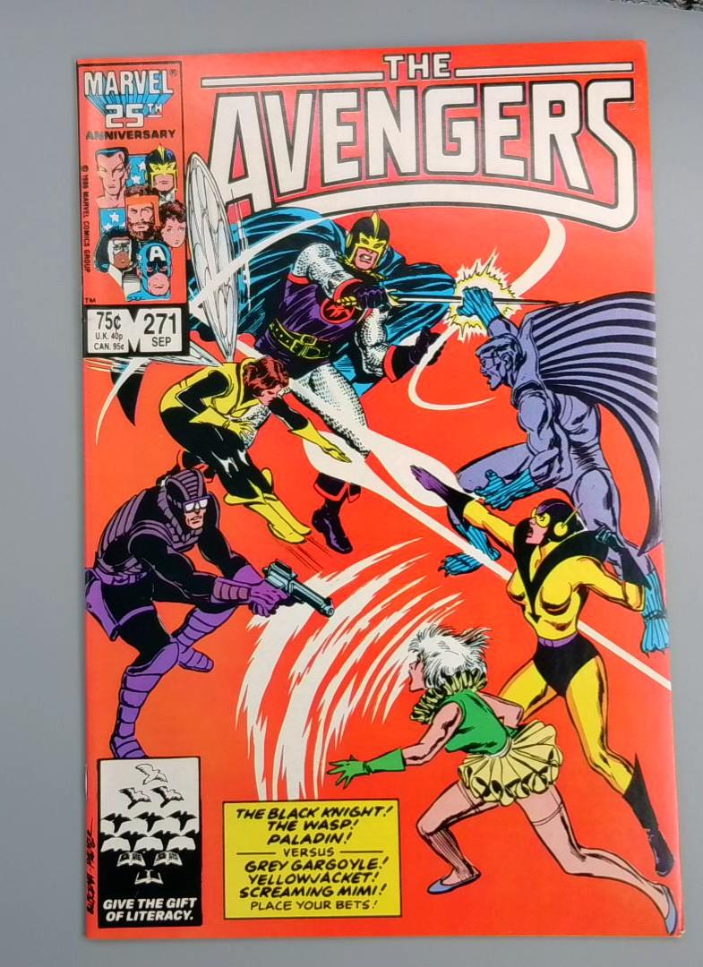 Avengers #271, NM- Marvel Comics, Sep 1986 JR1