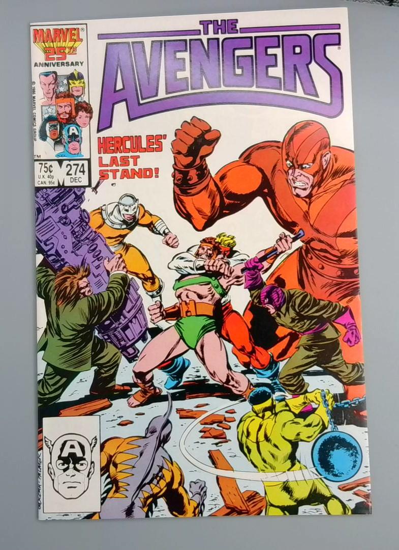 Avengers #274, NM Masters of Evil, Marvel Comics, 1986 JR1