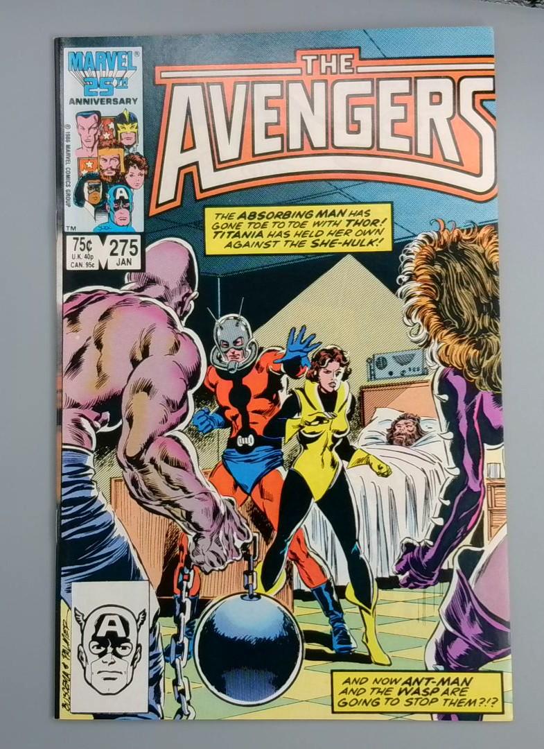 Avengers #275, NM Masters of Evil, Marvel Comics, 1987 JR1