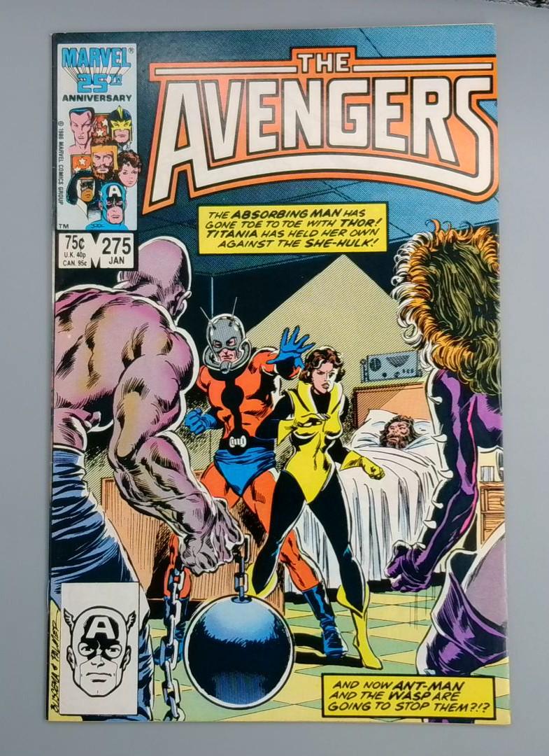 Avengers #275, VF+ Marvel Comics, 1987 JR1